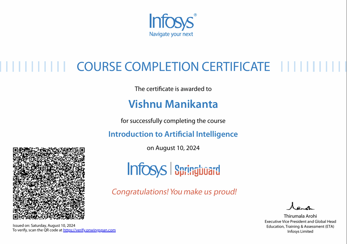 Certificate 3