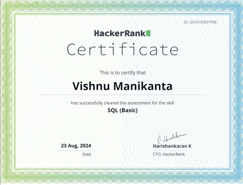 Certificate 3